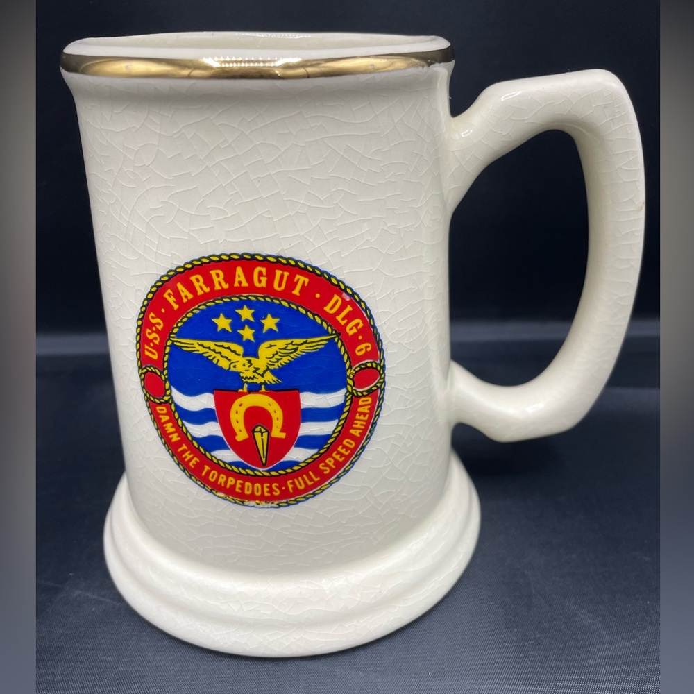 USS Farragut DLG-6 Large Mug